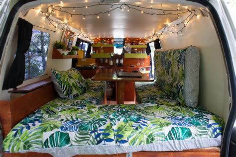 CAMPER VAN CONVERSION | Bench/Bed - Off Grid Living