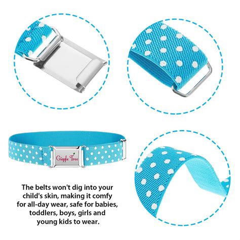 Giggle Tree Kids Adjustable Buckle Belts – Ever-Great