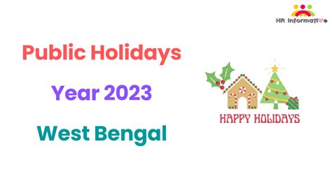 West Bengal Public Holidays Year 2023 » HR | Compliance | Labour Law