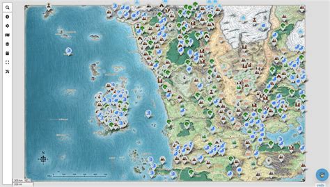 D&D Faerun Interactive Map - Benita Rosaline