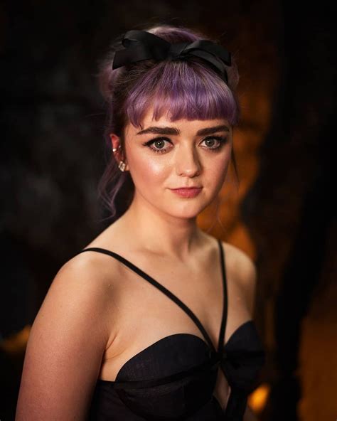 Maisie Williams - "Game of Thrones" Season 8 Premiere Portrait • CelebMafia