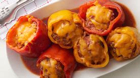 Stuffed Peppers Recipe - BettyCrocker.com