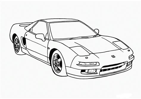 Rc Car Coloring Page Printable