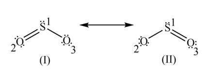 Draw all possible resonance structures for SO2. Determine the formal ...