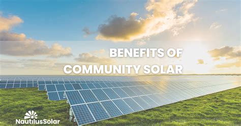 Benefits of Community Solar