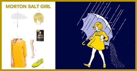 Dress Like The Morton Salt Girl Costume | Halloween and Cosplay Guides