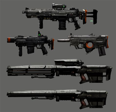 Ryan Osga ... art of http://ryanosga.blogspot.com/ Sci Fi Weapons ...