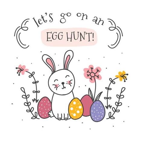 Easter Egg Hunt Vector at Vectorified.com | Collection of Easter Egg ...