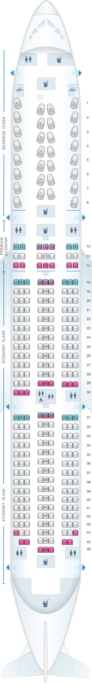 Seating Plan Boeing 787 9 - Infoupdate.org