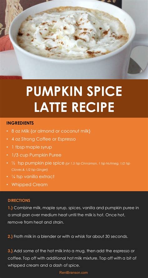 The Best Pumpkin Spice Latte Recipe | Amazing Branson Rentals