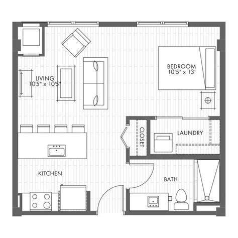 Apartment Floor Plans - Vantage On The Park