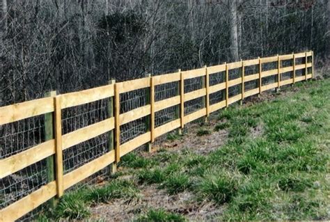 split rail fence with wire - Google Search | Decor ideas ... Wood ...