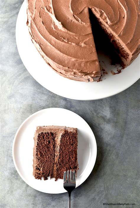 Perfect Chocolate Cake Recipe | She Wears Many Hats