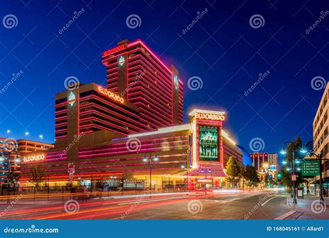 Eldorado Hotel and Casino in Reno Nevada at Dusk Editorial Photo ...