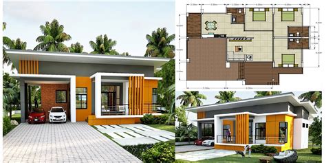 Modern Single Storey House With Plan | Engineering Discoveries