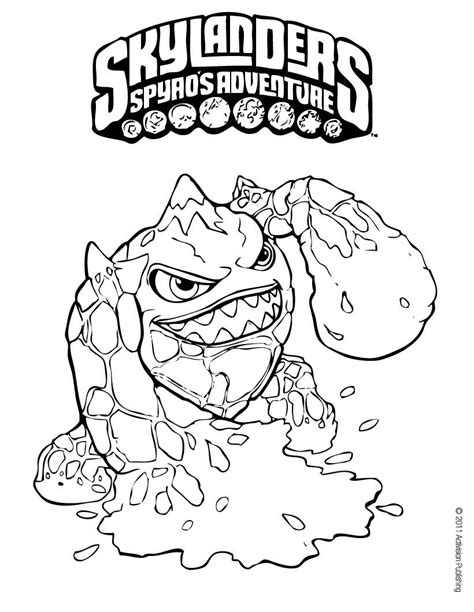 Printable Skylanders Coloring Pages