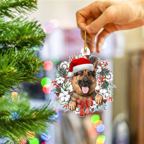 German Shepherd Christmas Tree Ornaments - Pet-Merch