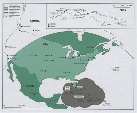 Cuban Missile Crisis Maps