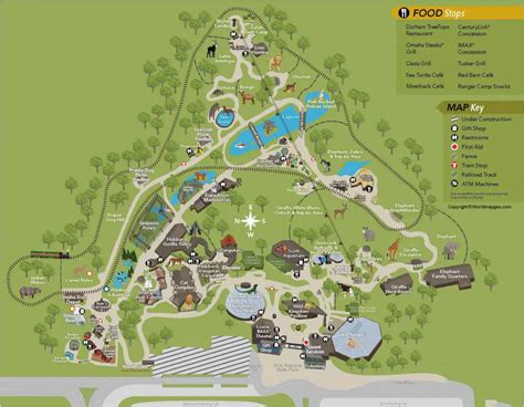 Omaha Zoo Map [Printable Omaha Henry Doorly Zoo Map]