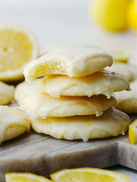 Lemon Ricotta Cookies with a Lemon Glaze | The Recipe Critic