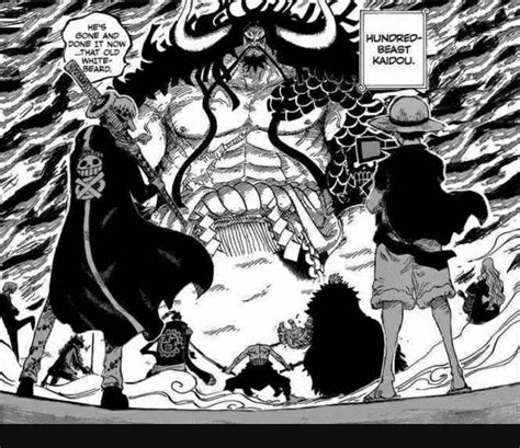 Kaido vs Trafalgar D Water Law Monkey D Luffy Luffytaro Straw Hat ...