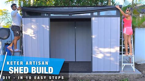 How To Artisan 7x7 Duotech Sheds Keter, 47% OFF