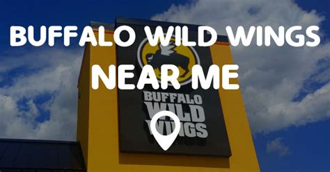 BUFFALO WILD WINGS NEAR ME - Points Near Me