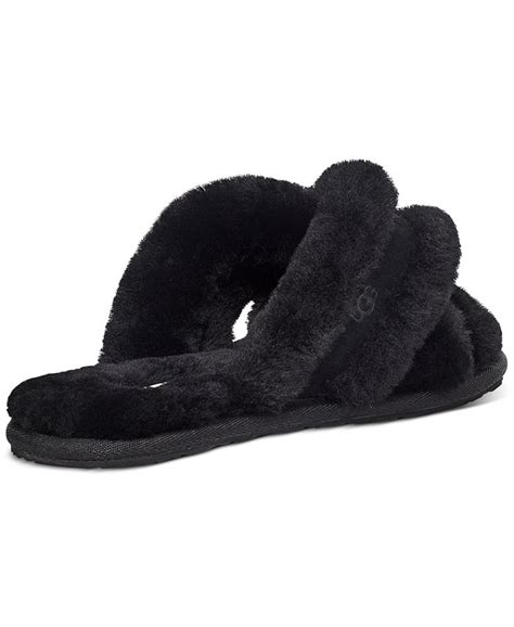 UGG® Scuffita Fluffy Slip-On Sandals - Macy's