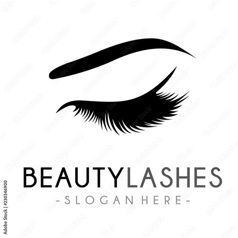 Lash Logo, Luxury Beauty Eye Lashes Logo Design Inspiration Vector ...