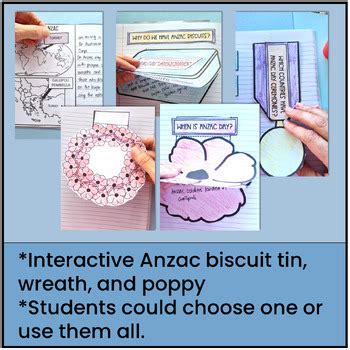 Anzac Day Activities Hands-on Interactive Notebook HASS Display | TPT