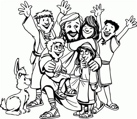 Soulmuseumblog: Jesus Loves The Children Coloring Pages