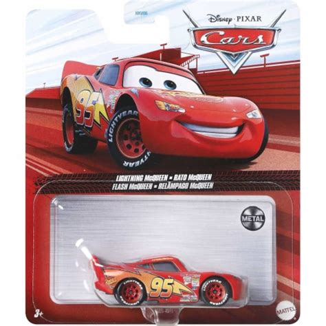 Disney Pixar Die-Cast 1:55 Scale Cars Lightning McQueen Vehicle, 1 ct ...