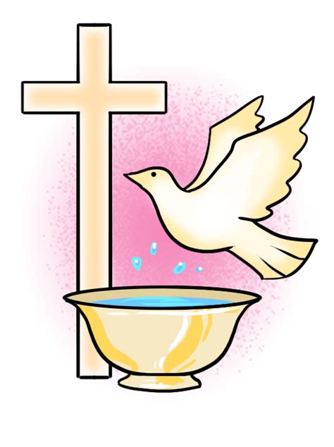 Clipart Baptism Symbols Catholic