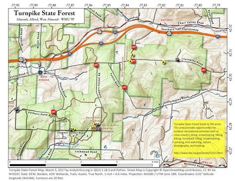 Allegany State Park Map - United States Map