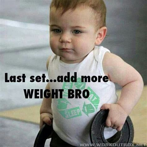 Lifting Weights Baby Screaming Meme