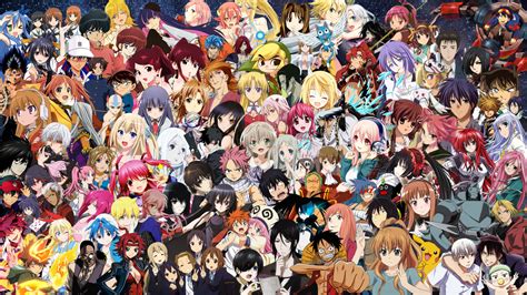 Anime Collage 1920x1080 Wallpapers - Wallpaper Cave