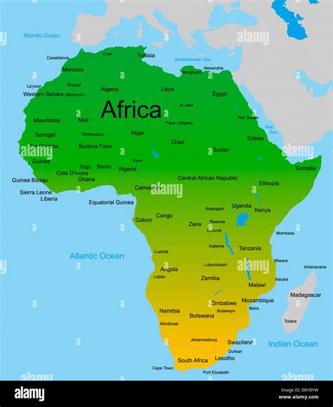 Jajaja Lugar de nacimiento Artes literarias africa mapa continente A ...