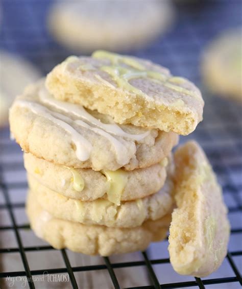 Glazed Lemon Cookies recipe | Chefthisup