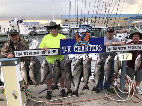 Lake Ontario Fishing Charter – 08/28/2019 - TK Charters