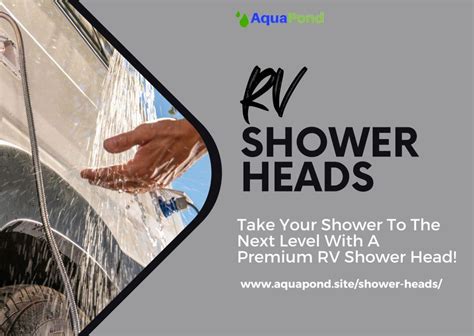 RV Shower Head - How to Choose the Best | Aqua Pond