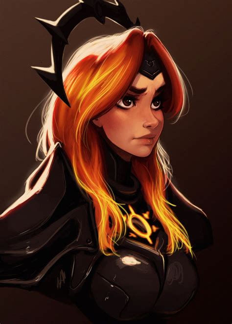 Solar Eclipse Leona (skin) fan-art [Artist: Raichiyo33] - League of ...