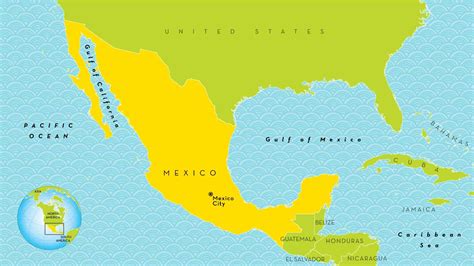 Mexico City world map - A map of Mexico City (Mexico)