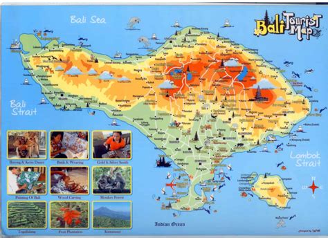 bali-tourist-map - Travel Continuously