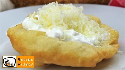 HUNGARIAN LÁNGOS RECIPE WITH VIDEO - simple Lángos recipe