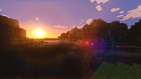 Minecraft Sunset Wallpapers - Top Free Minecraft Sunset Backgrounds ...