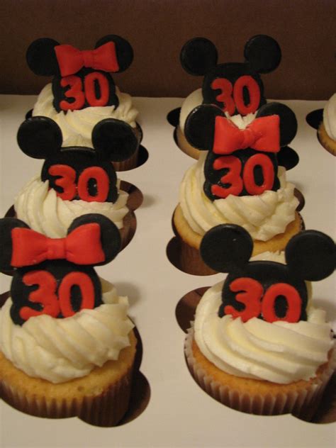 Disney themed cupcakes