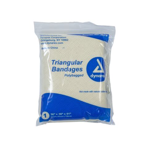 Triangular Bandages, 40" x 40" x 56" | Medic Response Health & Safety