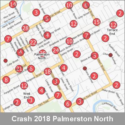 2020 Street Map Palmerston North - Digital Maps