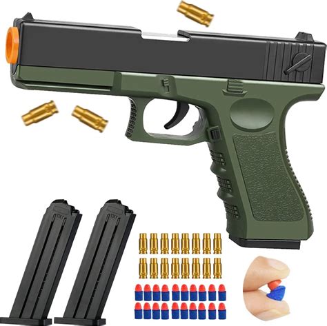 Buy Toy with Soft Bullets, Shell Ejecting Foam Bullet Blaster Toy ...