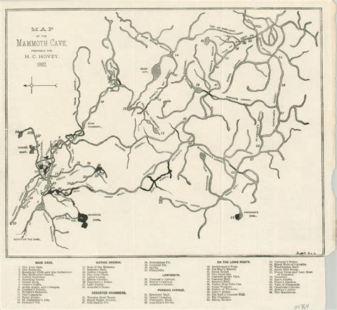 Printable Map Of Mammoth Cave